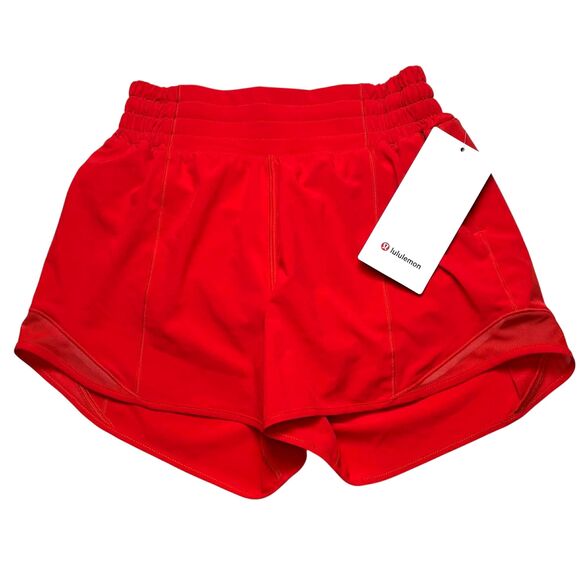 Lululemon Hotty Hot High-Rise Short 4" *Hot Heat - Picture 2 of 9